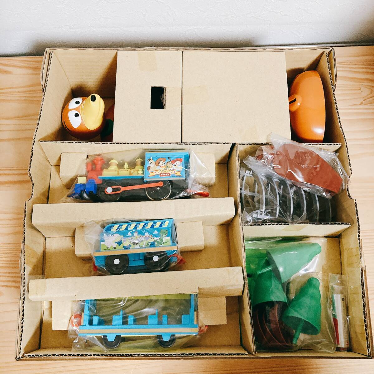 【未使用】 プラレール ディスニー ピクサー トイ?ストーリー ウエスタンリバー鉄道 プレイセット タカラトミー TOY STORY★A2504-0218