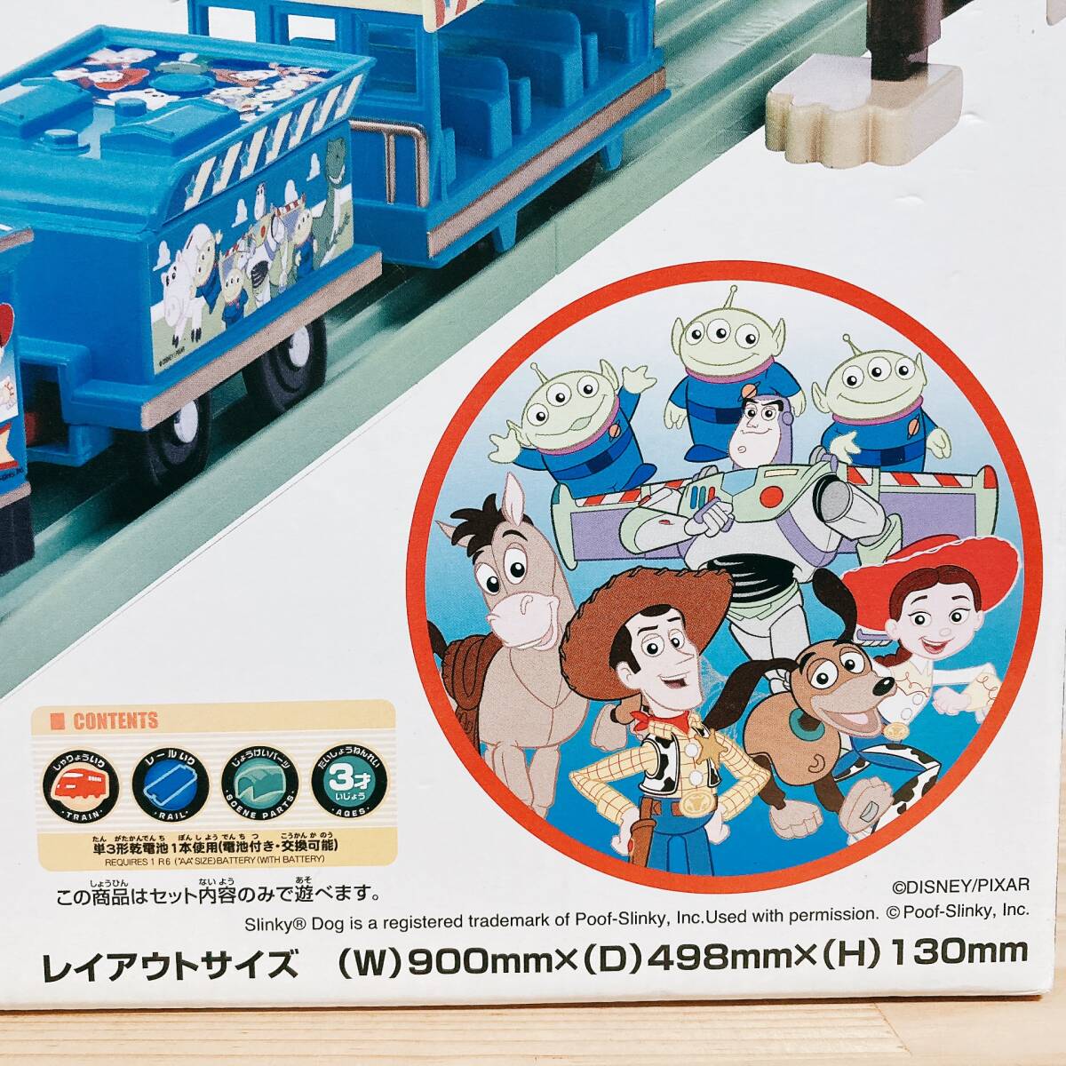 【未使用】 プラレール ディスニー ピクサー トイ?ストーリー ウエスタンリバー鉄道 プレイセット タカラトミー TOY STORY★A2504-0218