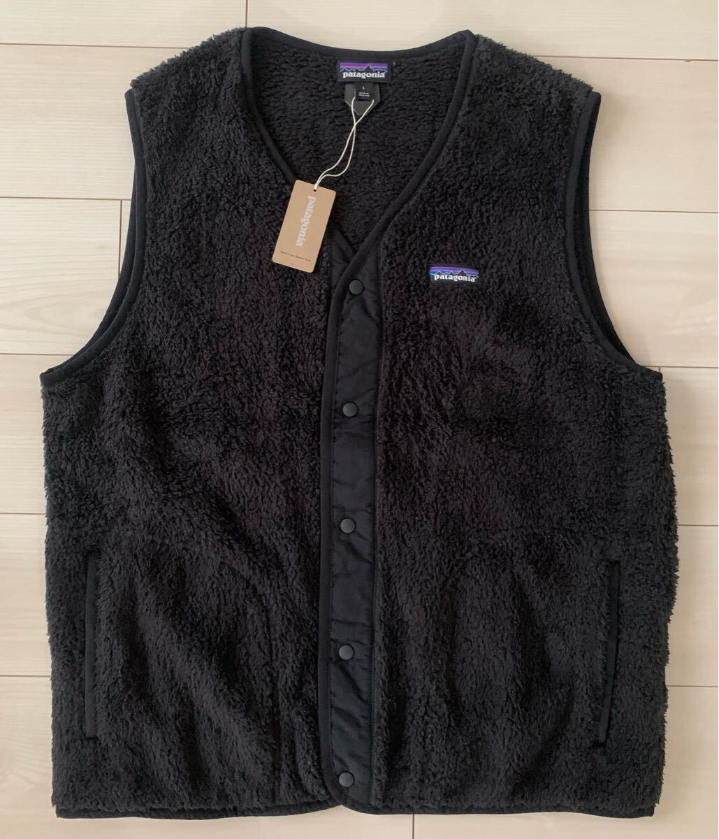 新品人気定番モデル】 patagonia ロスガトス ベスト 黒 L 新品人気定番モデル】 patagonia ロスガトス ベスト 黒 L