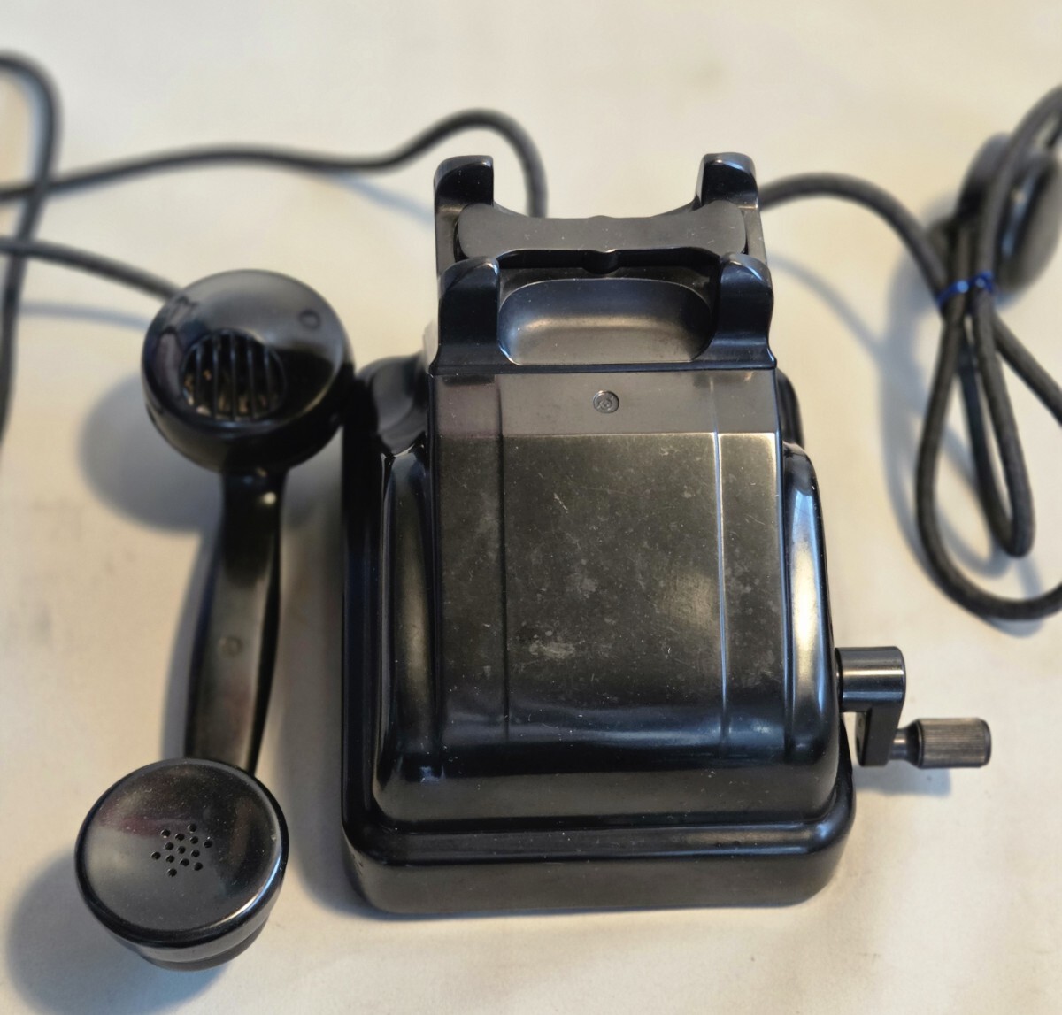 昭和レトロ 黒電話 3号磁石式電話機71.Z. kアンティーク 昭和レトロ 黒電話 3号磁石式電話機71.Z. kアンティーク