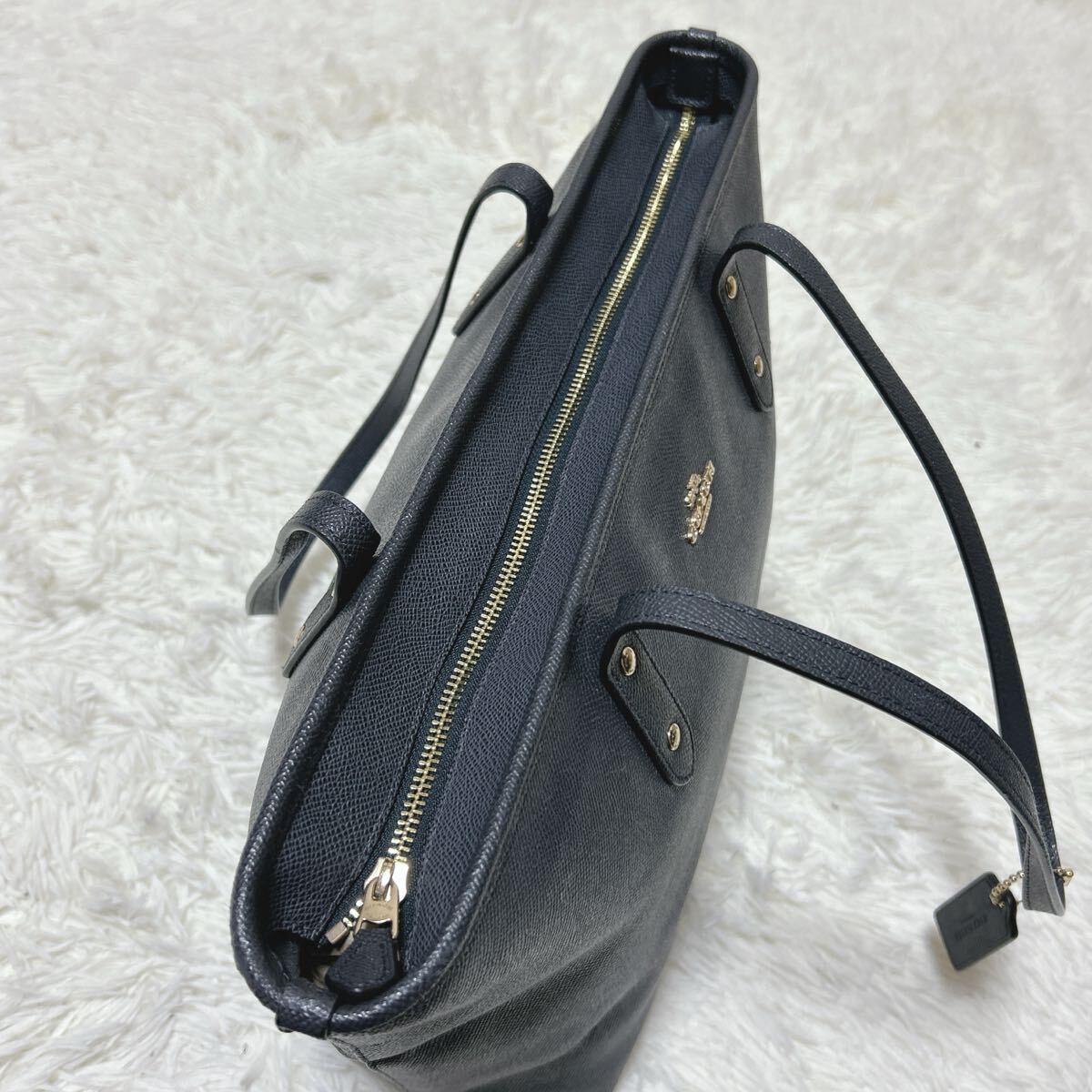 美品 COACH コーチ トートバッグ 肩掛け レザー PVC ビジネス 美品 COACH コーチ トートバッグ 肩掛け レザー PVC ビジネス