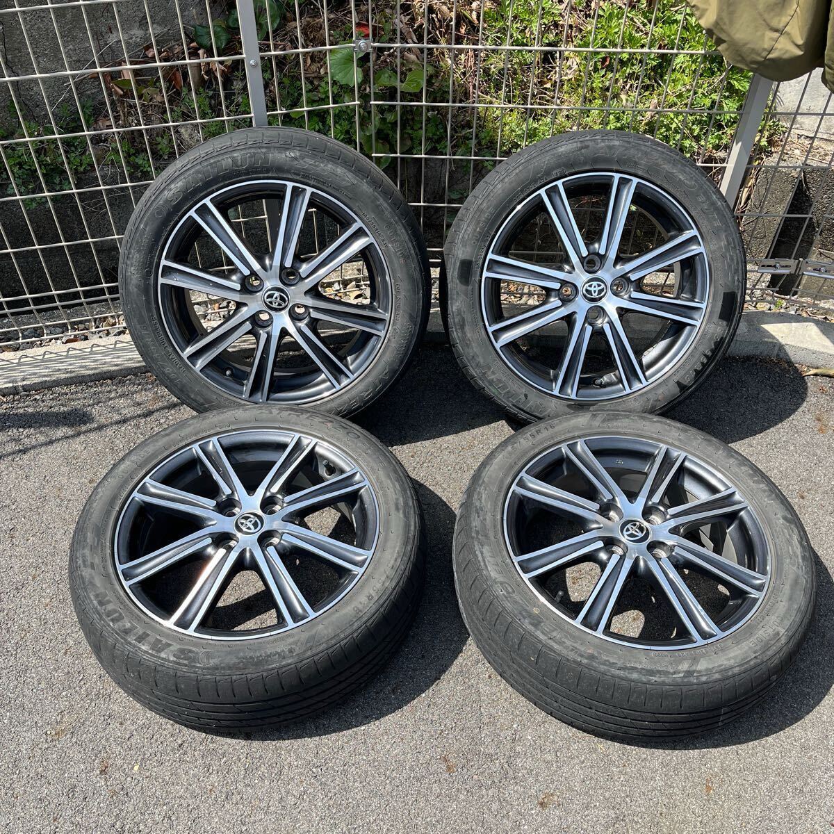 夏タイヤホイールセット 160系 カローラフィールダー前期 WxB 夏タイヤホイールセット 160系 カローラフィールダー前期 WxB