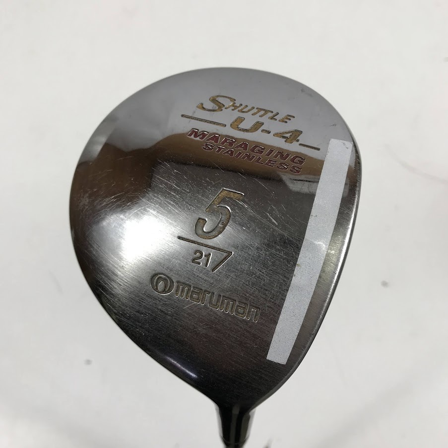 ☆MARUMAN SHUTTLE U-4 5W 21° フェアウェイウッド マルマン ゴルフ用品 FLEX L Carbofit SL-Ⅱ