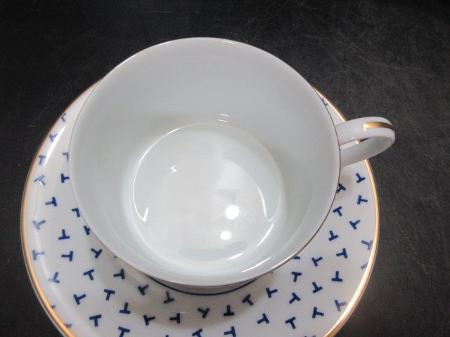 TIFFANY&Co. 美品 ティファニー ダンシングT コーヒーカップ TIFFANY&Co. 美品 ティファニー ダンシングT コーヒーカップ