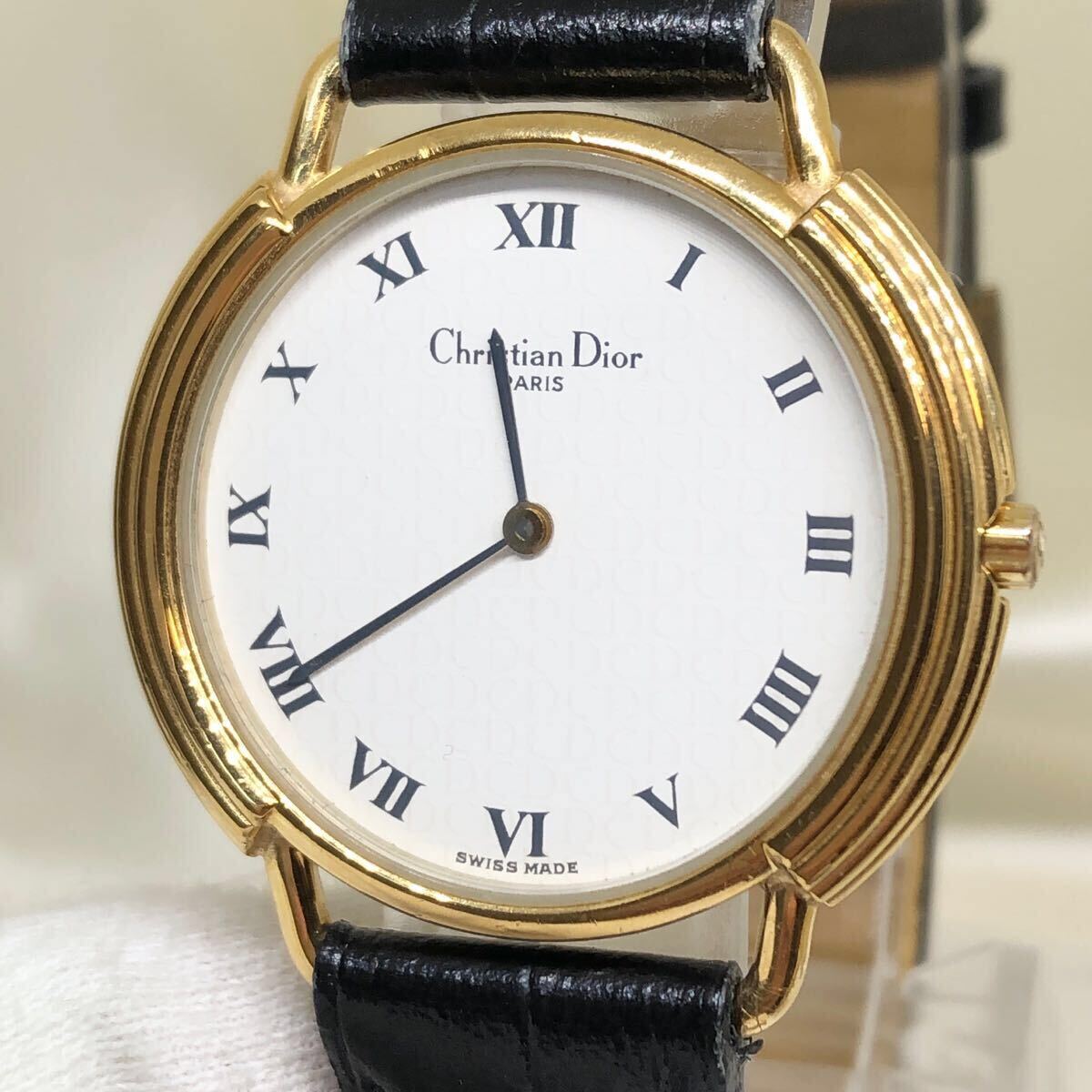 稼働】【電池交換済み】 クリスチャンディオール Christian Dior 稼働】【電池交換済み】 クリスチャンディオール Christian Dior