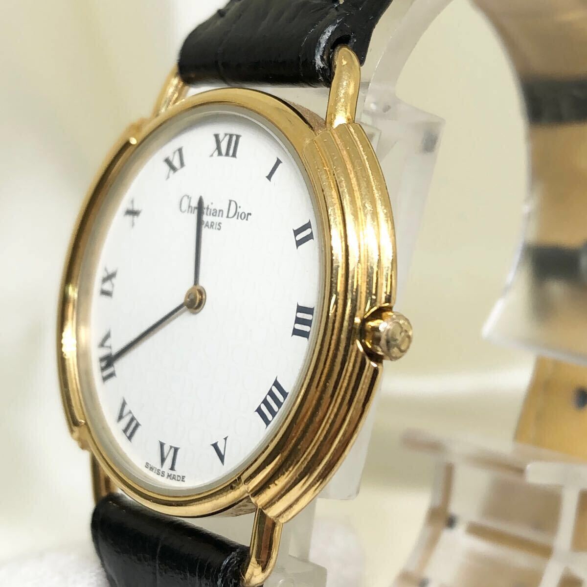 稼働】【電池交換済み】 クリスチャンディオール Christian Dior 稼働】【電池交換済み】 クリスチャンディオール Christian Dior