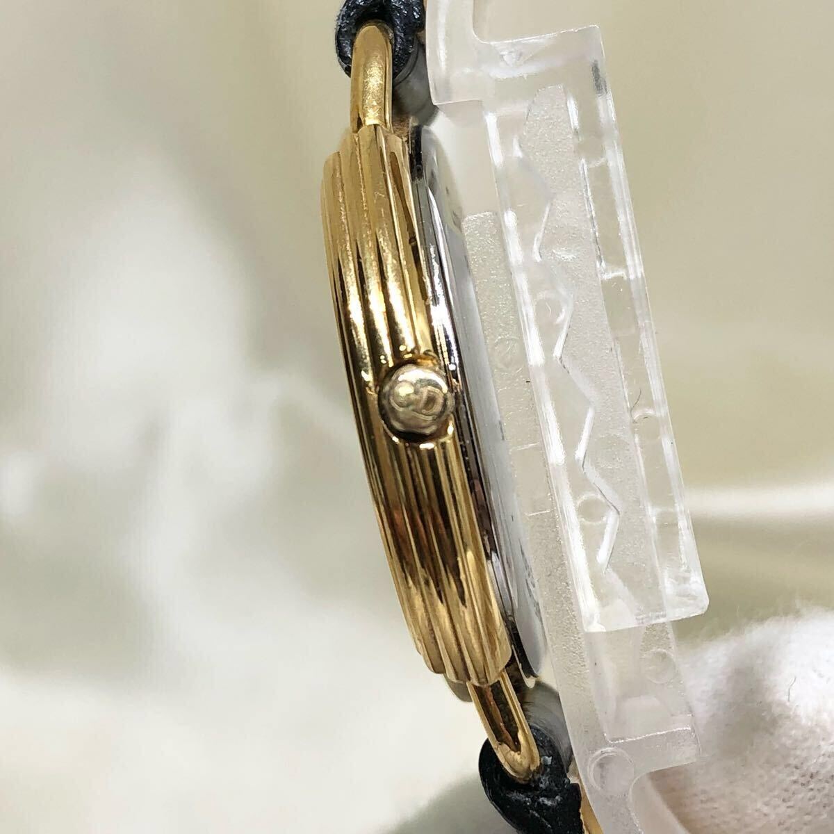 稼働】【電池交換済み】 クリスチャンディオール Christian Dior 稼働】【電池交換済み】 クリスチャンディオール Christian Dior