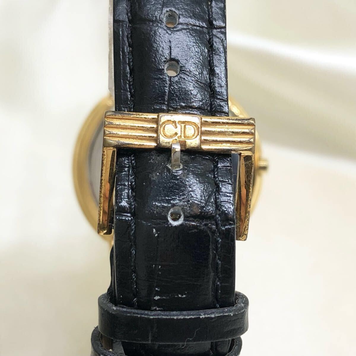 稼働】【電池交換済み】 クリスチャンディオール Christian Dior 稼働】【電池交換済み】 クリスチャンディオール Christian Dior