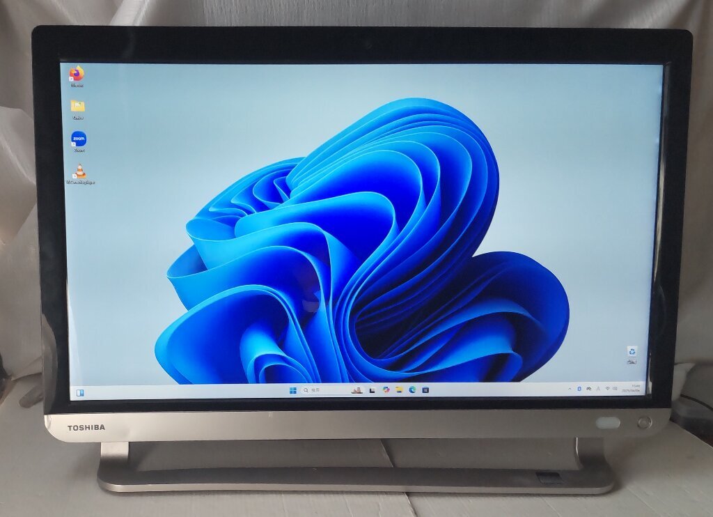 即使用可 大畫面でテレワーク 新品SSD 480GB(KIOXIA) FHD 21.5型 8GB Core i5 Webcam DVD 東芝 REGZA PC DB41改 Zoom,Office