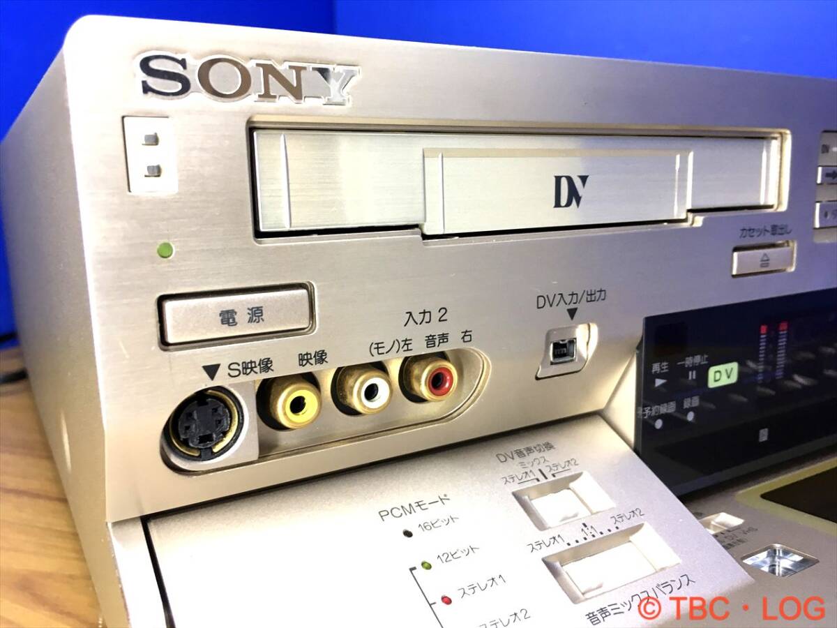 動作保証】☆SONY ビデオデッキ MiniDV、ミニDV、スタンダードDV 動作保証】☆SONY ビデオデッキ MiniDV、ミニDV、スタンダードDV