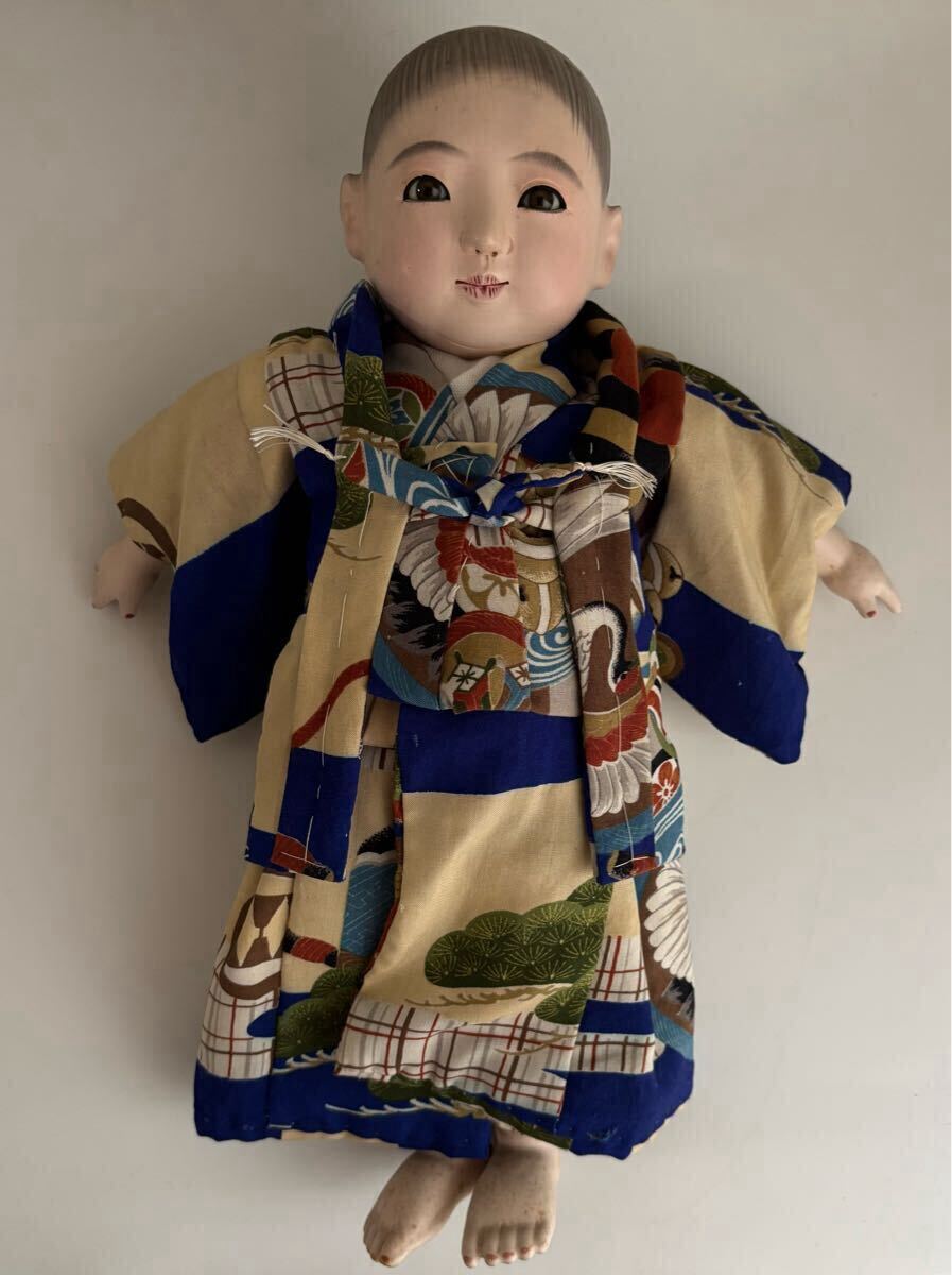 市松人形 在銘あり 初音 人形液 日本人形 男の子 アンティーク 市松人形 在銘あり 初音 人形液 日本人形 男の子 アンティーク