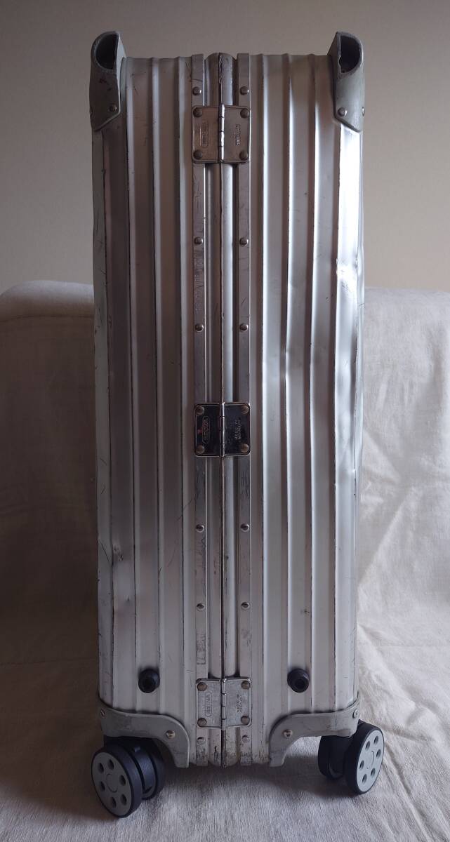 貴重 廃盤 青ロゴ 正規品 ビンテージ リモワ トパーズ 4輪 82L 貴重 廃盤 青ロゴ 正規品 ビンテージ リモワ トパーズ 4輪 82L