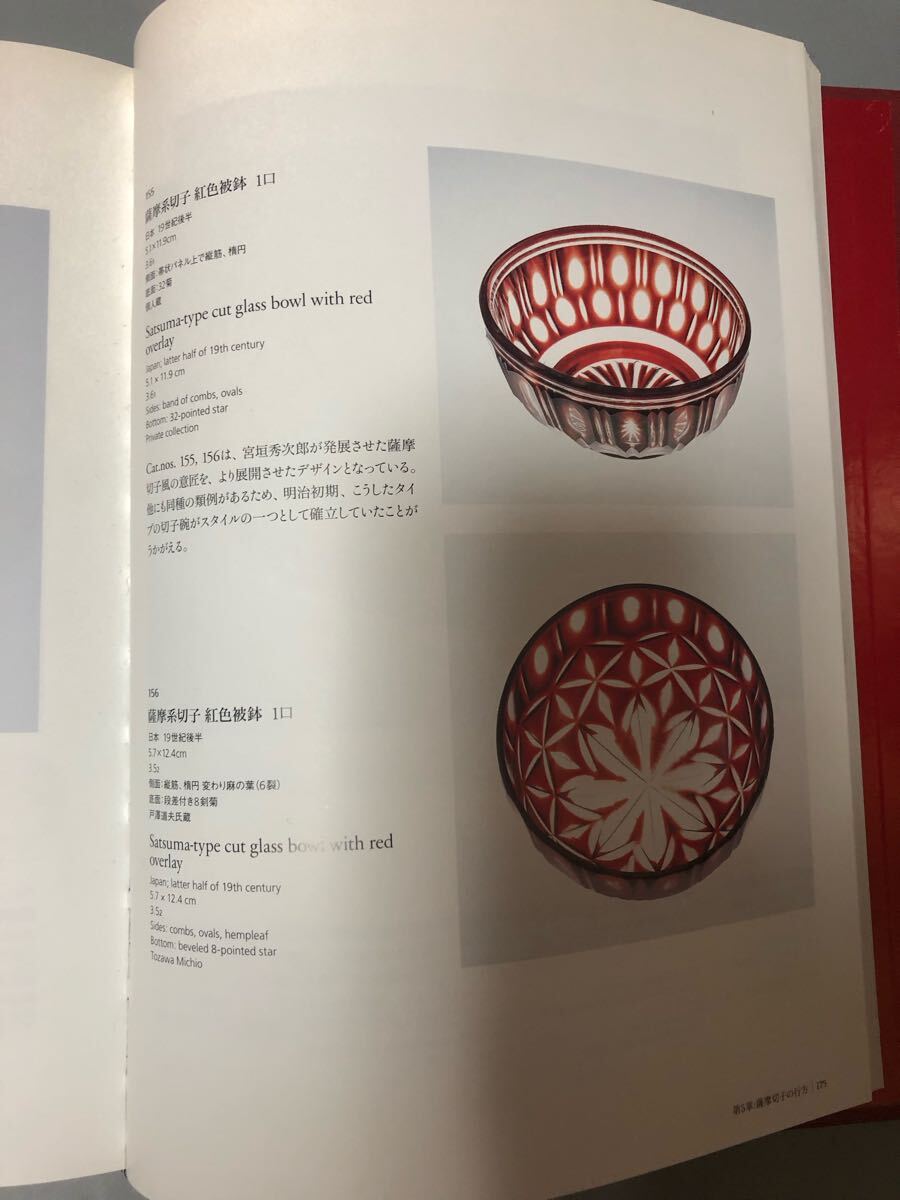 薩摩切子 小皿 二客 19世紀後半(工芸ガラス)|売買された 薩摩切子 小皿 二客 19世紀後半(工芸ガラス)|売買された