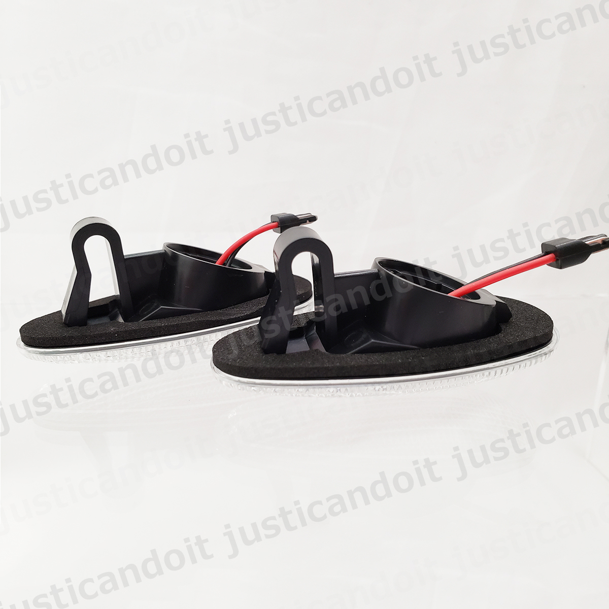【DC38】 デリカ スペースギア PD4W PD6W PD8W PE8W PF6W PF8W 流れる ウインカー シーケンシャル LED サイドマーカー ウィンカー クリア