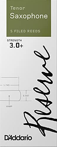 D'Addario WOODWINDS (ダダリオウッドウインズ)リード レゼルヴ テナーサクソフォーン 強度:3.0+(5枚入(中古品) (shin その他