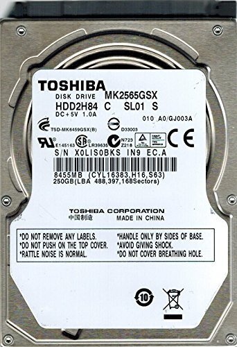 Toshiba MK2565GSX 250GB HDD2H84 C SL01 S CHINA [ параллель импортные товары ] (shin