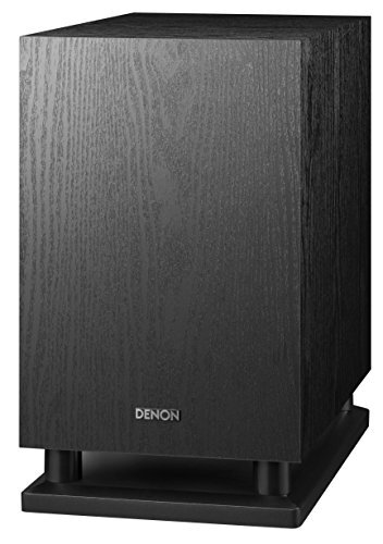 デノン Denon DSW-37 最大出力100W(PEAK)で迫力の重低音を再生するサブウーハー 17/37 シリーズ共通 ブラック DSW-37K(品)　(shin