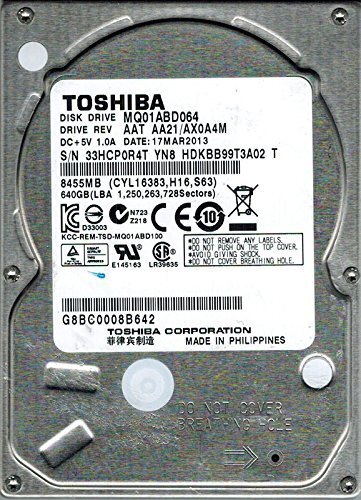 Toshiba MQ01ABD064 AAT AA21/AX0A4M 640GB CHINA [ параллель импортные товары ] (shin