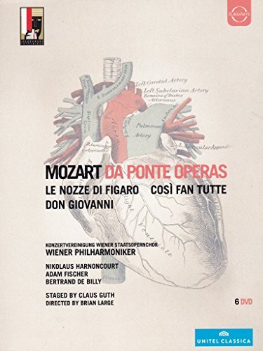 ミュージック Mozart Da Ponte Operas [DVD] Amazon.com: Mozart - The Da Ponte Operas / Cosi fan Tutte