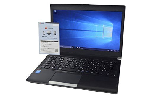 ノートパソコン 【OFFICE搭載】 SSD 128GB TOSHIBA dynabook R734 第4世代 Core i5 4300M HD 13.3インチ 4GB/128GB/ド(中古品)　(shin