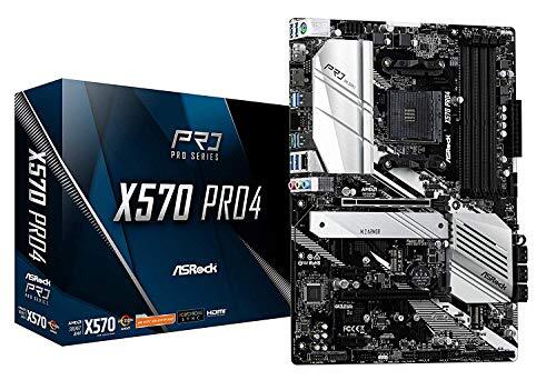 ASRock материнская плата X570 Pro4 AMD Ryzen 5000 серии CPU ( Soket AM4 ) соответствует X57 (shin