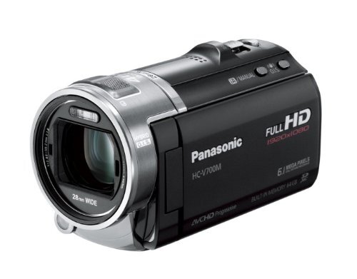 【中古 良品】 Panasonic デジタルハイビジョンビデオカメラ 内蔵メモリー64GB ブラック HC-V7 (shin その他