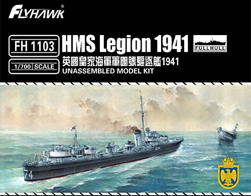 1/700 英海軍駆逐艦 リージョン 1941 (shin