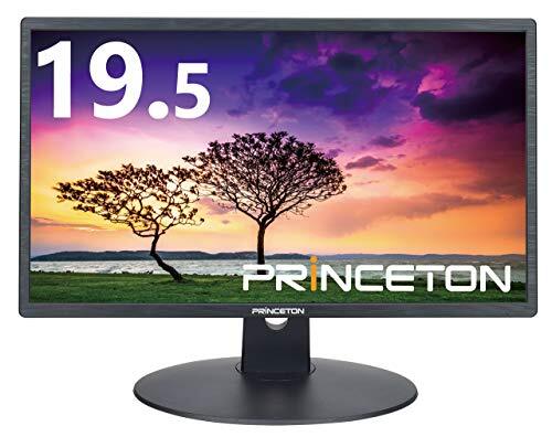 プリンストン 液晶ディスプレイ 19.5型 (1600×900/VGA×1,DVI×1/ブルーライト軽減/フリッカー削減/スピーカー內(nèi)蔵) (中古品)　(shin