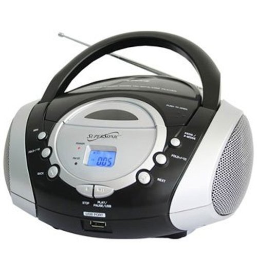 (中古品)Portable MP3 CD Player Red (shin その他