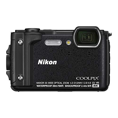 Nikon デジタルカメラ COOLPIX W300 BK クールピクス 1605万画素 ブラック 防水 耐寒 防塵(中古品)　(shin