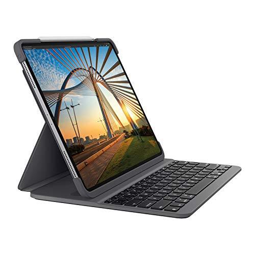  Logicool iPad Pro 12.9 дюймовый no. 3 поколение no. 4 поколение соответствует Bluetooth клавиатура английский язык расположение тонкий кейс в одном корпусе (shin