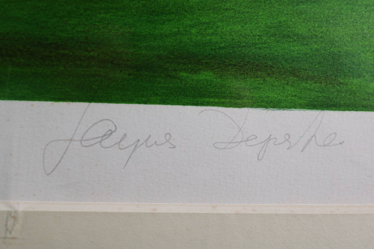 ◇雅◇ 真作保証 ジャック・デペルト Jacques Deperthes ◇雅◇ 真作保証 ジャック・デペルト Jacques Deperthes