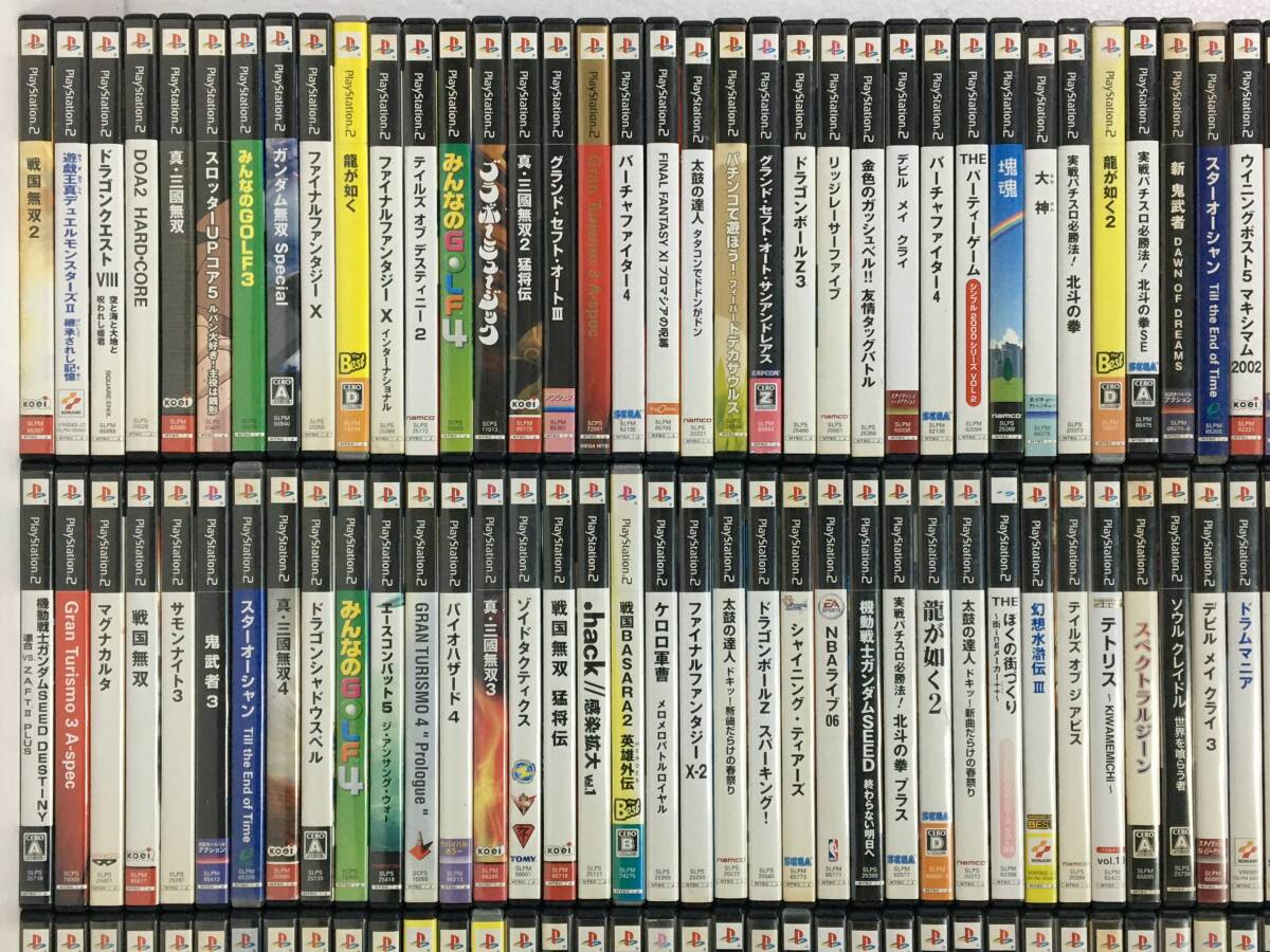 ソ408 PS2 プレステ2 ソフト 300本 まとめ売り ファンタシー ソ408 PS2 プレステ2 ソフト 300本 まとめ売り ファンタシー