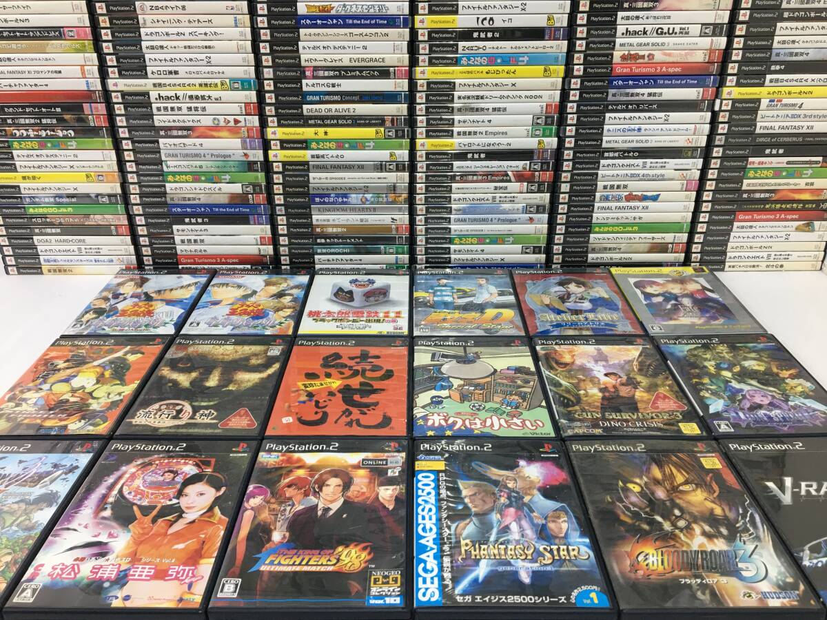 ソ408 PS2 プレステ2 ソフト 300本 まとめ売り ファンタシー ソ408 PS2 プレステ2 ソフト 300本 まとめ売り ファンタシー