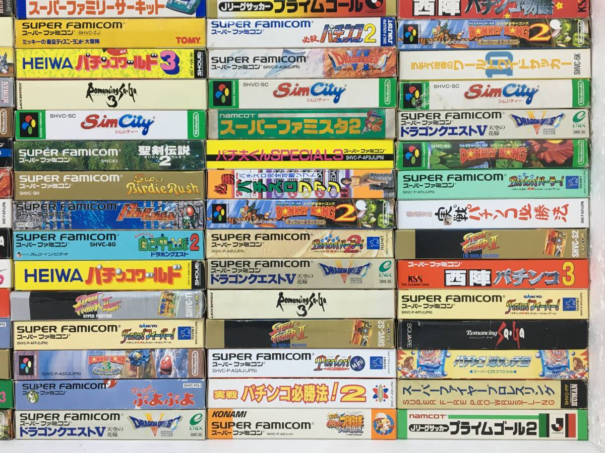 ソ416 SFC スーパーファミコン 箱・説明書付き 100本セット ソ416 SFC スーパーファミコン 箱・説明書付き 100本セット