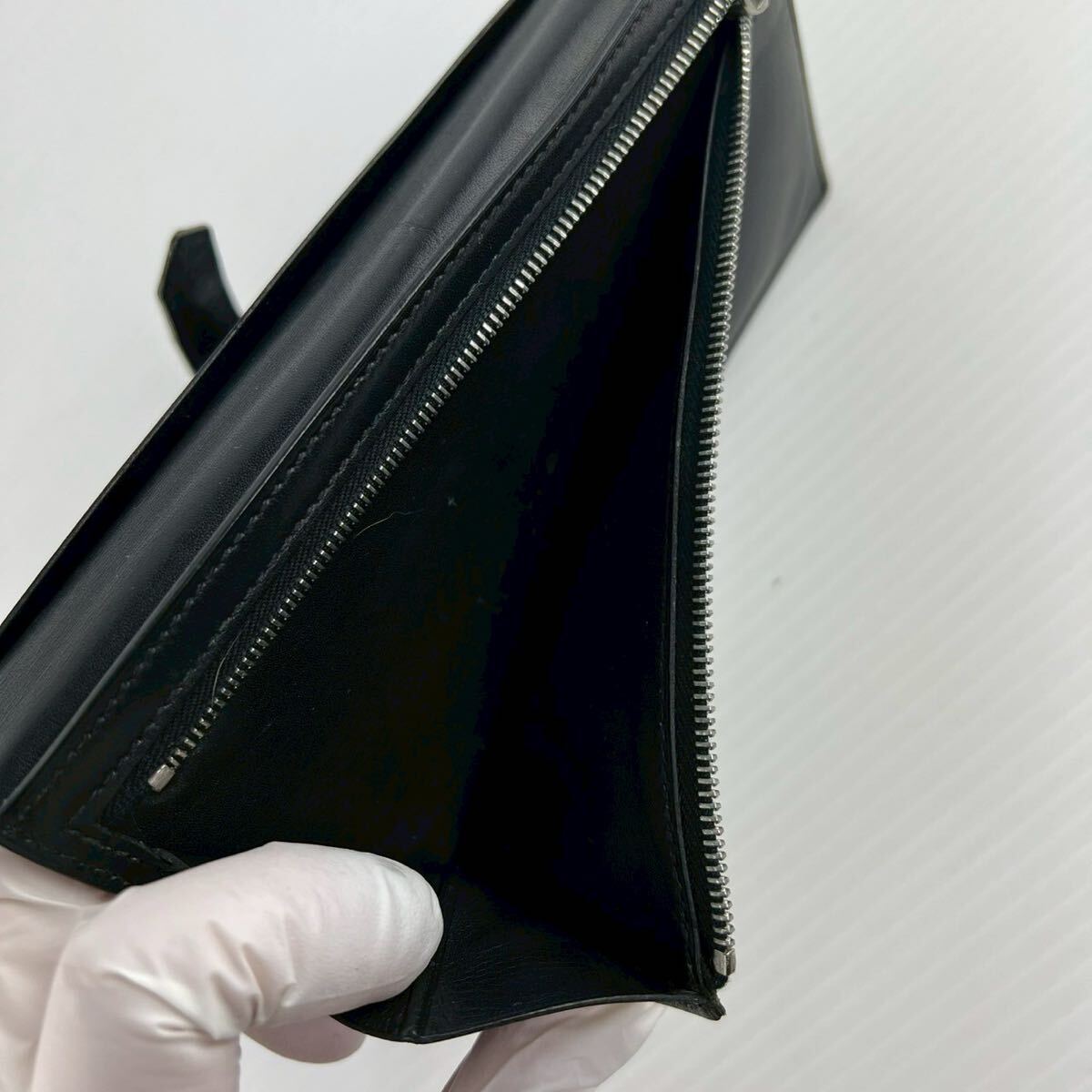 エルメス HERMES 長財布 ブラック ベアンスフレ シルバー金具 エルメス HERMES 長財布 ブラック ベアンスフレ シルバー金具