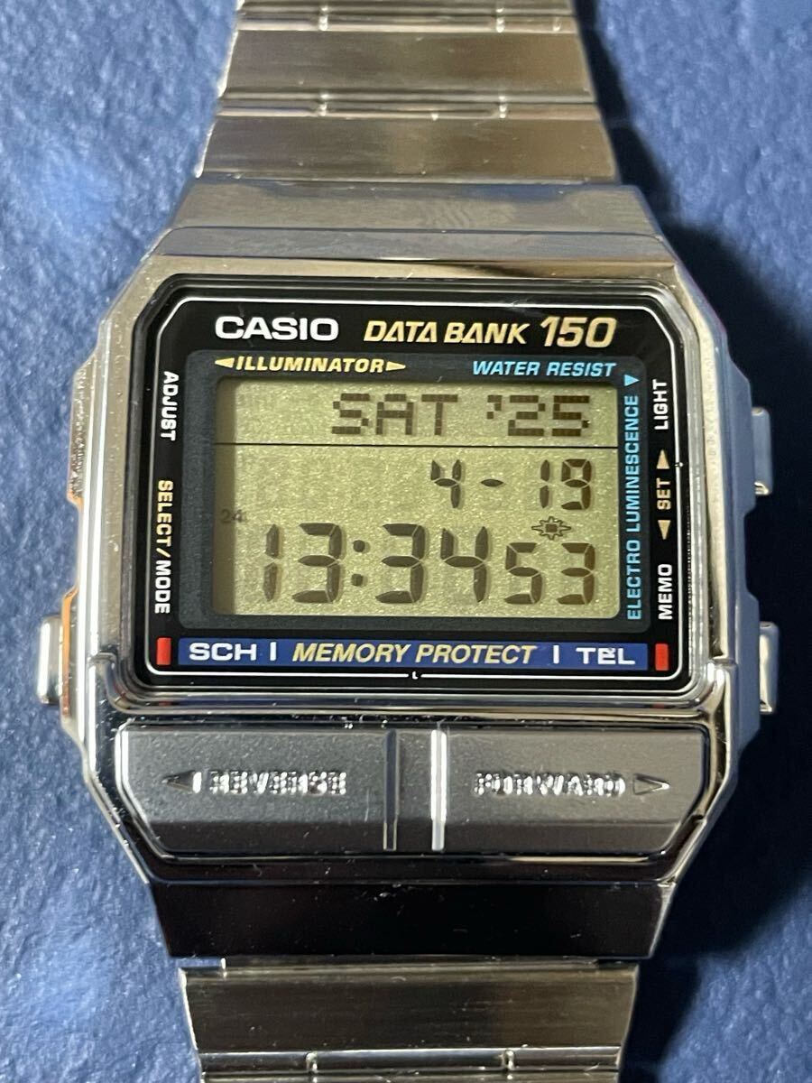 CASIO データバンク DATABANK デジタル 腕時計 クォーツ DB-1500 CASIO データバンク DATABANK デジタル 腕時計 クォーツ DB-1500
