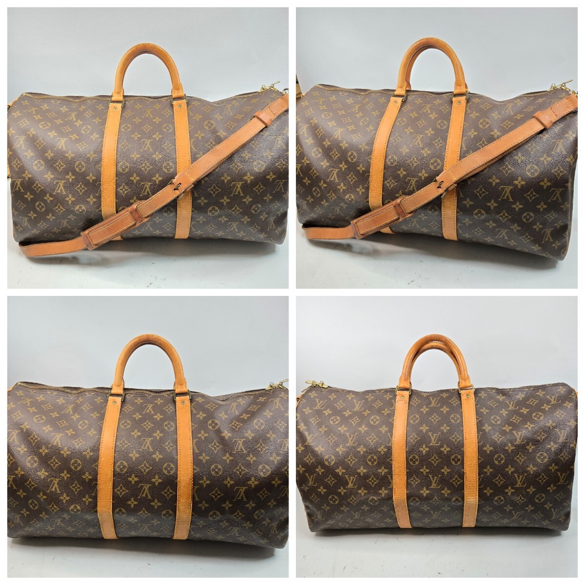 ☆極美品☆ LOUIS VUITTON キーポル55 バンドリエール ☆極美品☆ LOUIS VUITTON キーポル55 バンドリエール