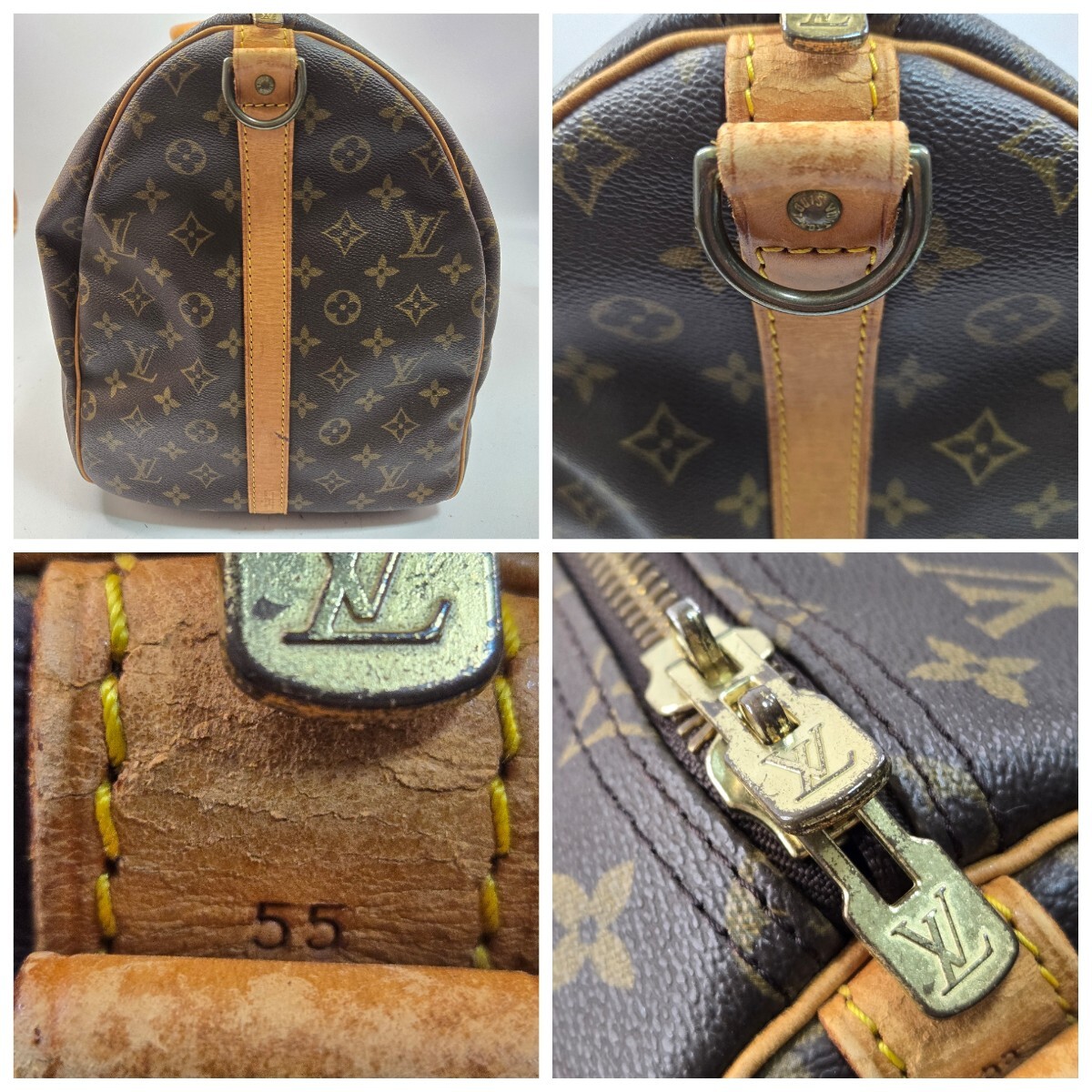 ☆極美品☆ LOUIS VUITTON キーポル55 バンドリエール ☆極美品☆ LOUIS VUITTON キーポル55 バンドリエール