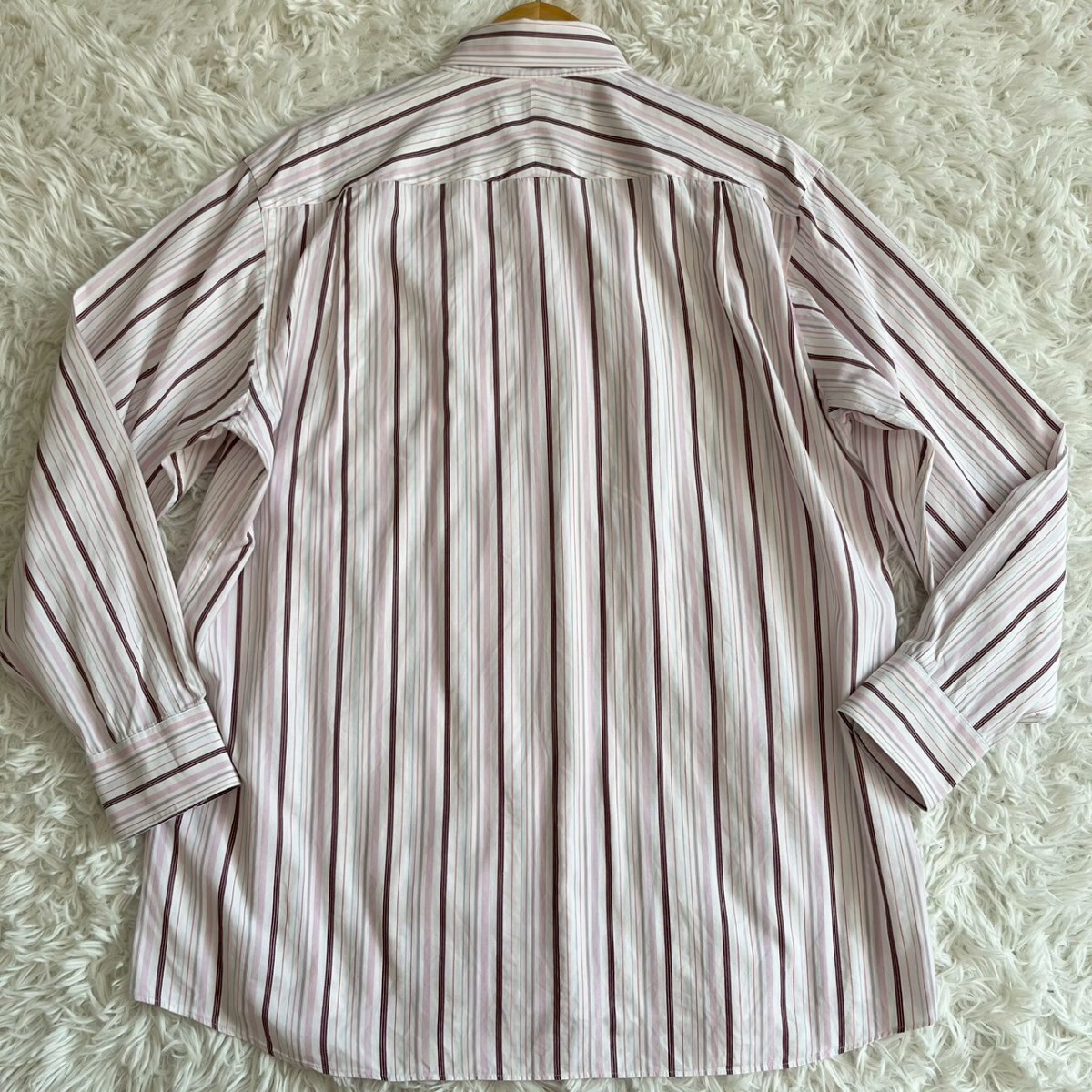 美品 XLサイズ 春向け桜カラー バーバリーロンドン 長袖シャツ 美品 XLサイズ 春向け桜カラー バーバリーロンドン 長袖シャツ