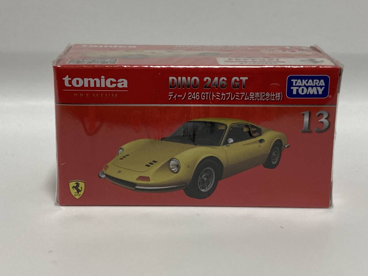 トミカプレミアム 13 フェラーリ ディーノ 246 GT 発売記念仕様 トミカプレミアム 13 フェラーリ ディーノ 246 GT 発売記念仕様