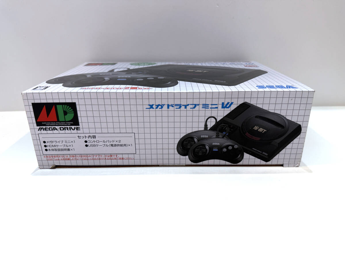 即決有)(未開封)(未使用品) セガ メガドライブ ミニ W 即決有)(未開封)(未使用品) セガ メガドライブ ミニ W