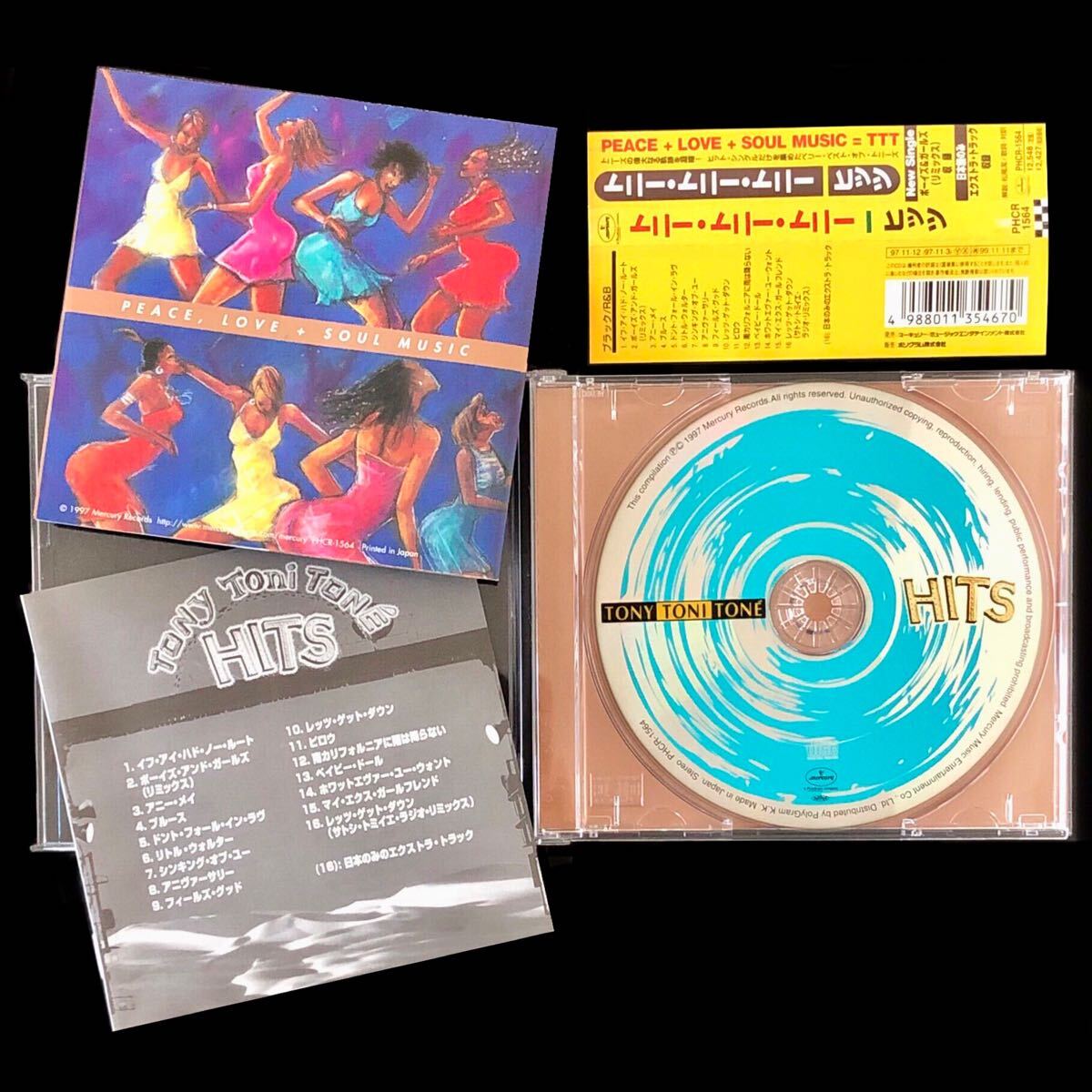 廃盤 帯付CD 3作品セット トニー・トニー・トニー ①ベスト 廃盤 帯付CD 3作品セット トニー・トニー・トニー ①ベスト