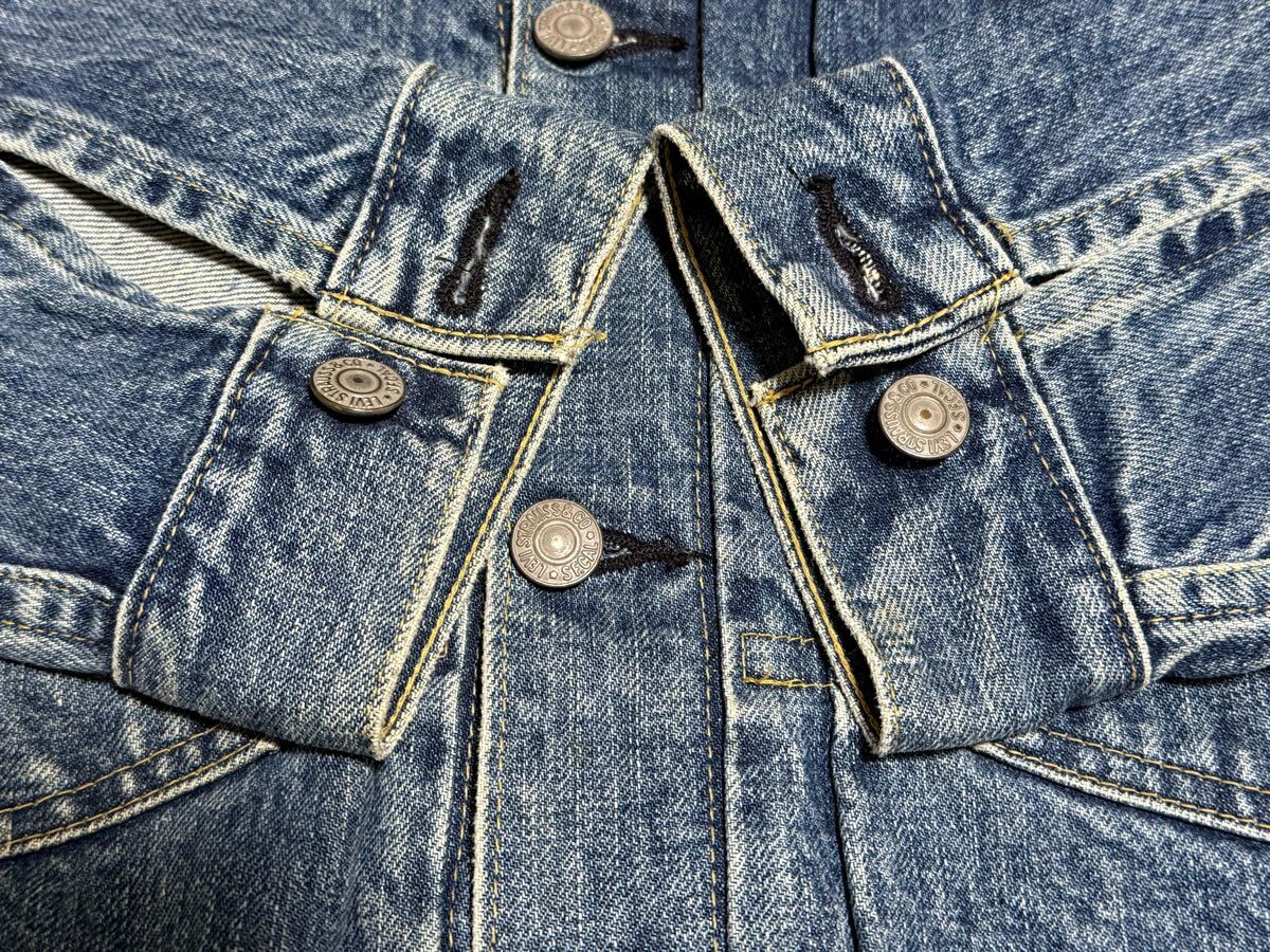 90s Levi's 71507XX 2nd BIG E ヴィンテージモデル Gジャン 40 90s Levi's 71507XX 2nd BIG E ヴィンテージモデル Gジャン 40