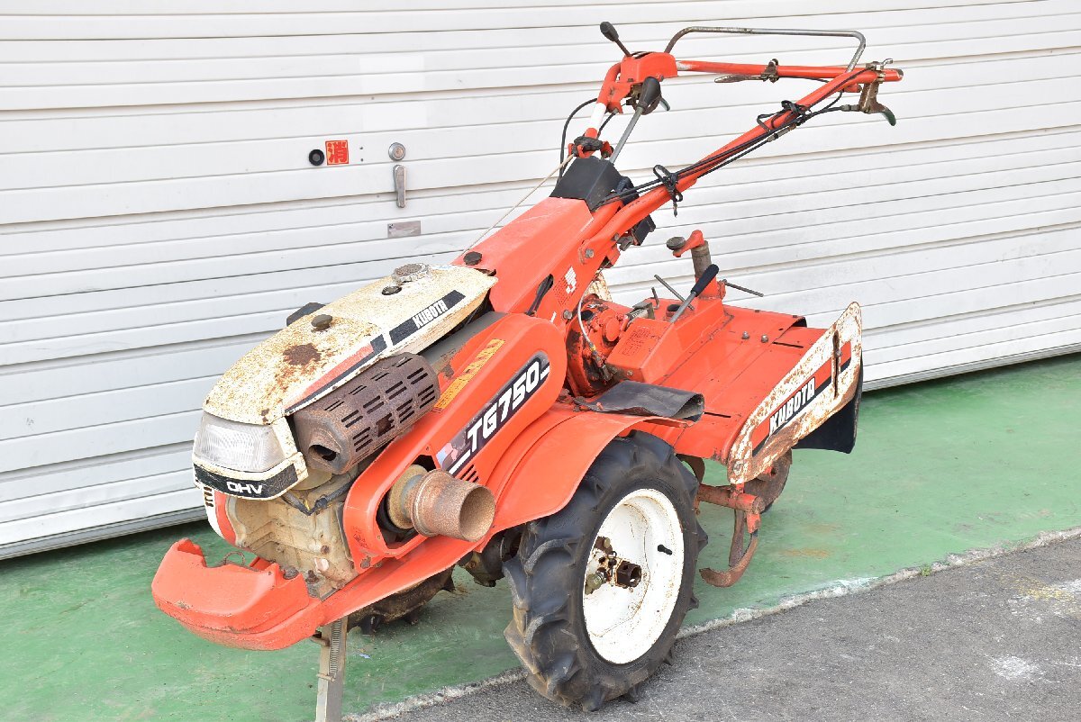 神奈川県】KUBOTA クボタ TG750 耕運機 管理機 ☆中古☆(車体 神奈川県】KUBOTA クボタ TG750 耕運機 管理機 ☆中古☆(車体