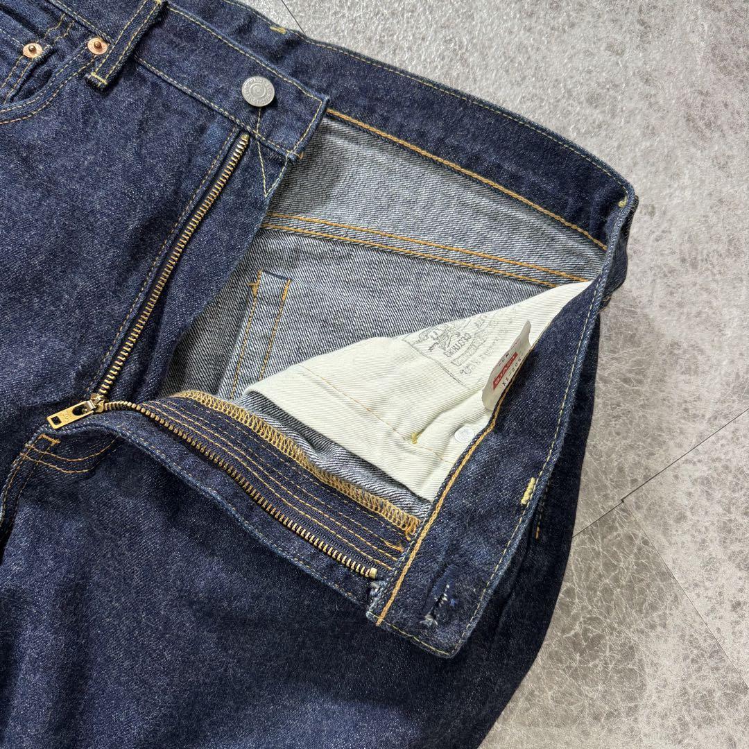 濃紺 Levi's リーバイス 502XX ビッグE 赤耳 セルビッチデニム 濃紺 Levi's リーバイス 502XX ビッグE 赤耳 セルビッチデニム