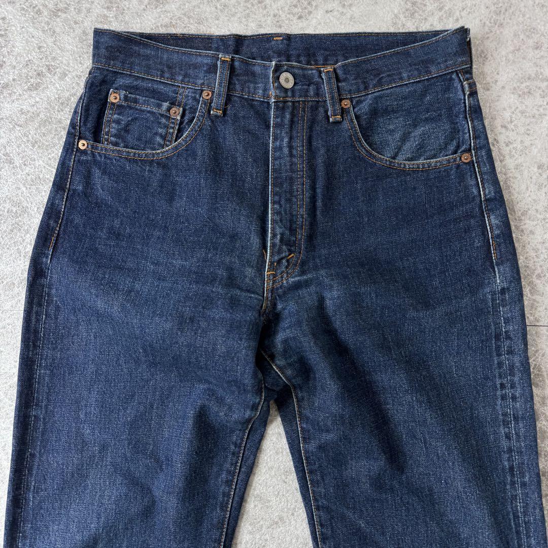 美品 LEVIS リーバイス 90s 502XX BigE 赤耳 濃紺 デニムパンツ 美品 LEVIS リーバイス 90s 502XX BigE 赤耳 濃紺 デニムパンツ