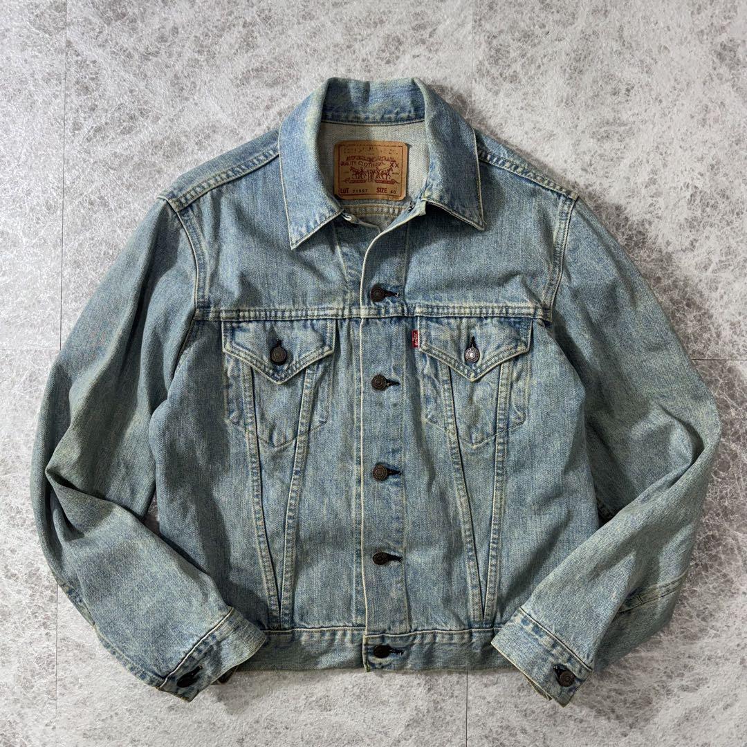 90s リーバイス Levi's 71557xx デニムジャケット ビッグE 90s リーバイス Levi's 71557xx デニムジャケット ビッグE