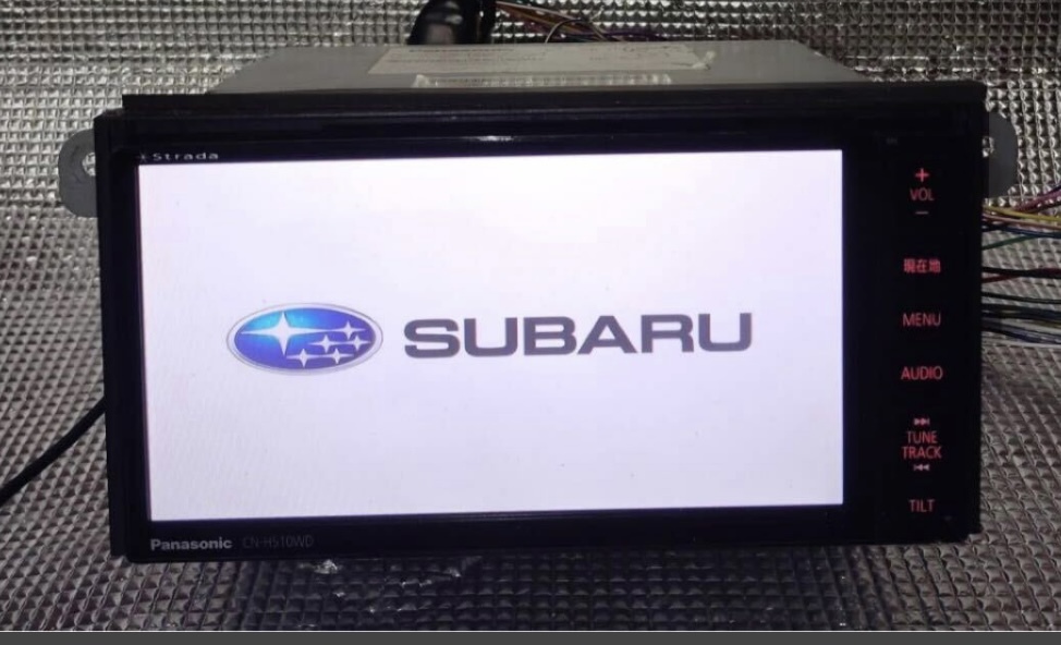 Subaru スバル純正 Panasonic パナソニック Strada CN-H510WD CD/DVD/Bluetooth/SD/フルセグ