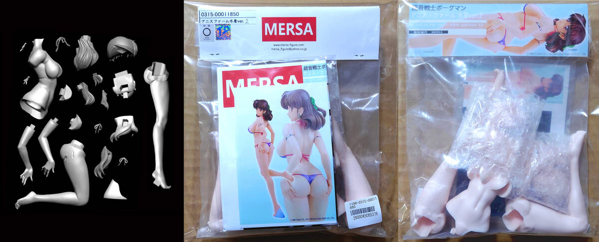 1/6 アニス・ファーム Ver.2　MERSA　巨乳　紐ビキニ　ワンフェス　ガレージキット　ガレキ　レジン_画像2